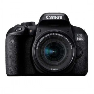 Canon Digital EOS 800D with lens 18-55mm